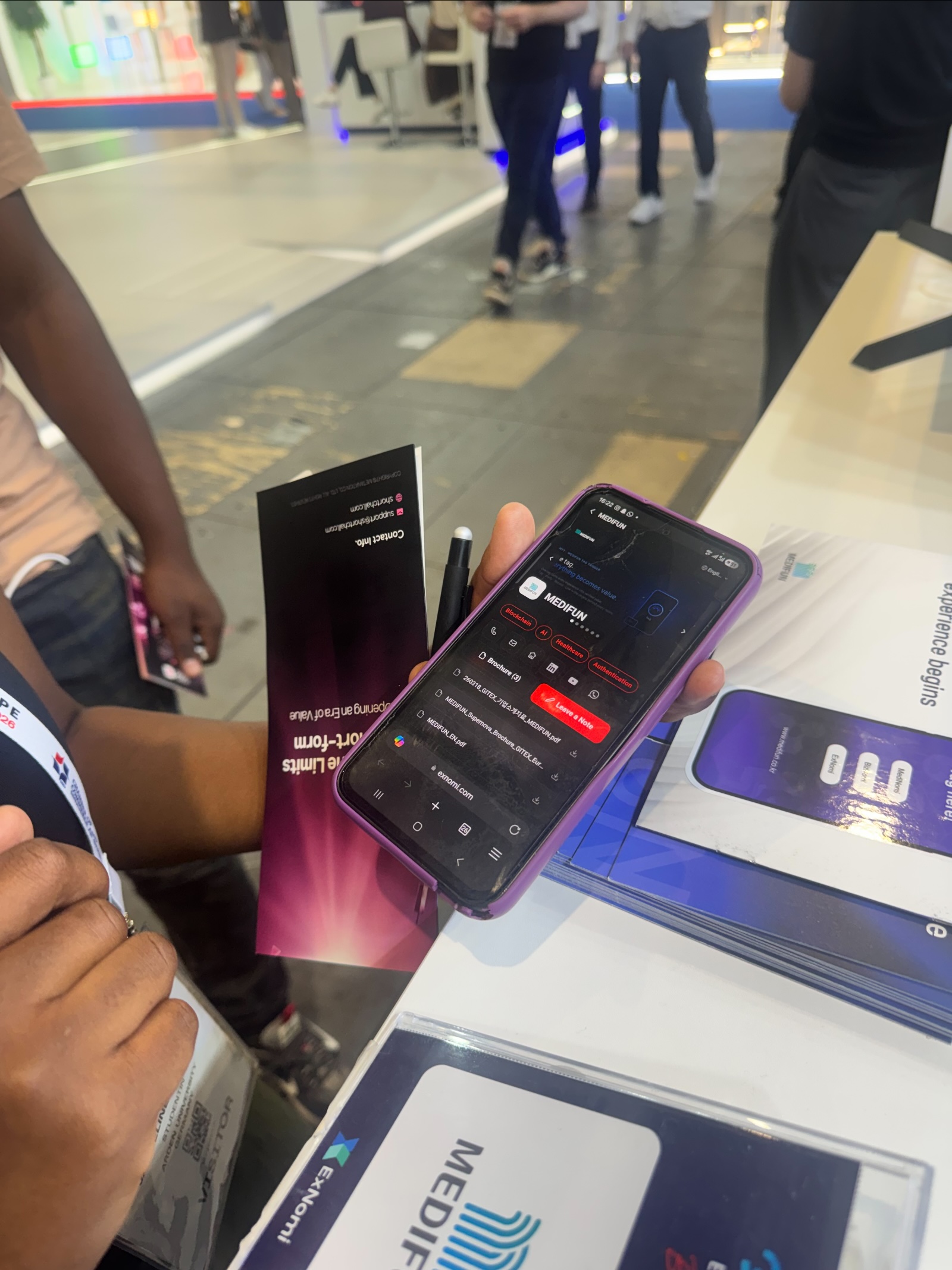 GITEX AI EUROPE 2026 · Korea Blockchain Pavilion 1